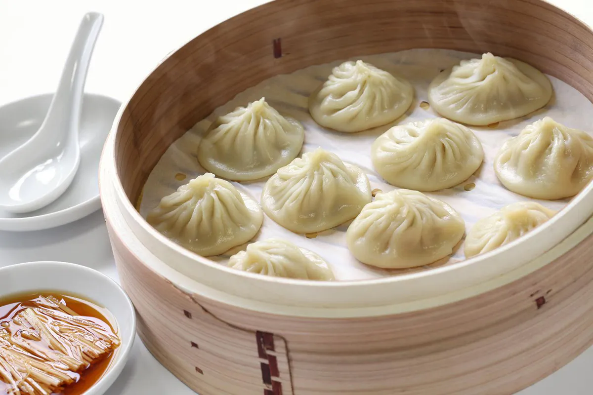 Juicy Pork Buns at The Barn Skewers & Noodles, a Chinese Restaurant in Arcadia